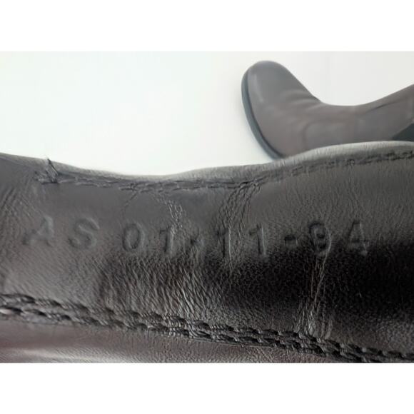 AllSaints Gus Chelsea Boots Men’s Size 11 Brown Leather Ankle Boot Slip-On - Picture 10 of 12